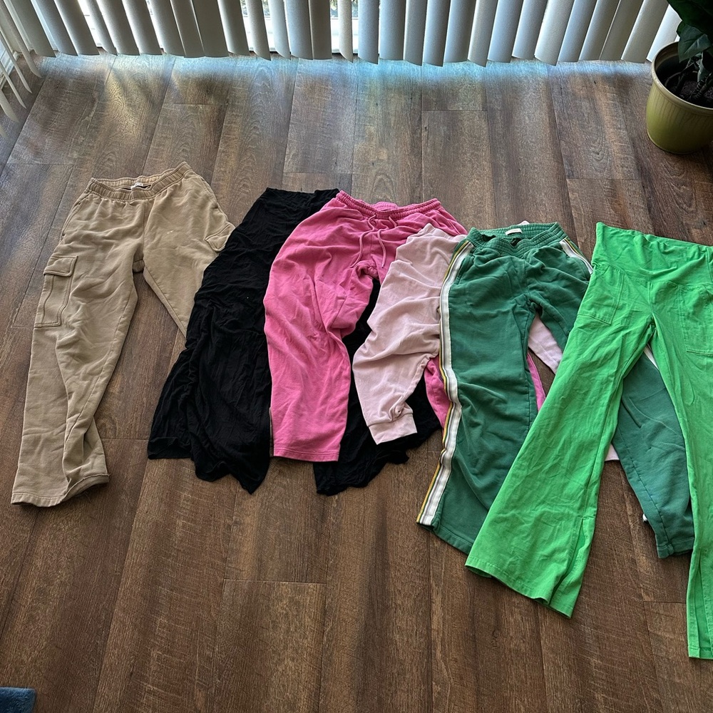 6 pants bundle! Aritzia juicy couture h+m
